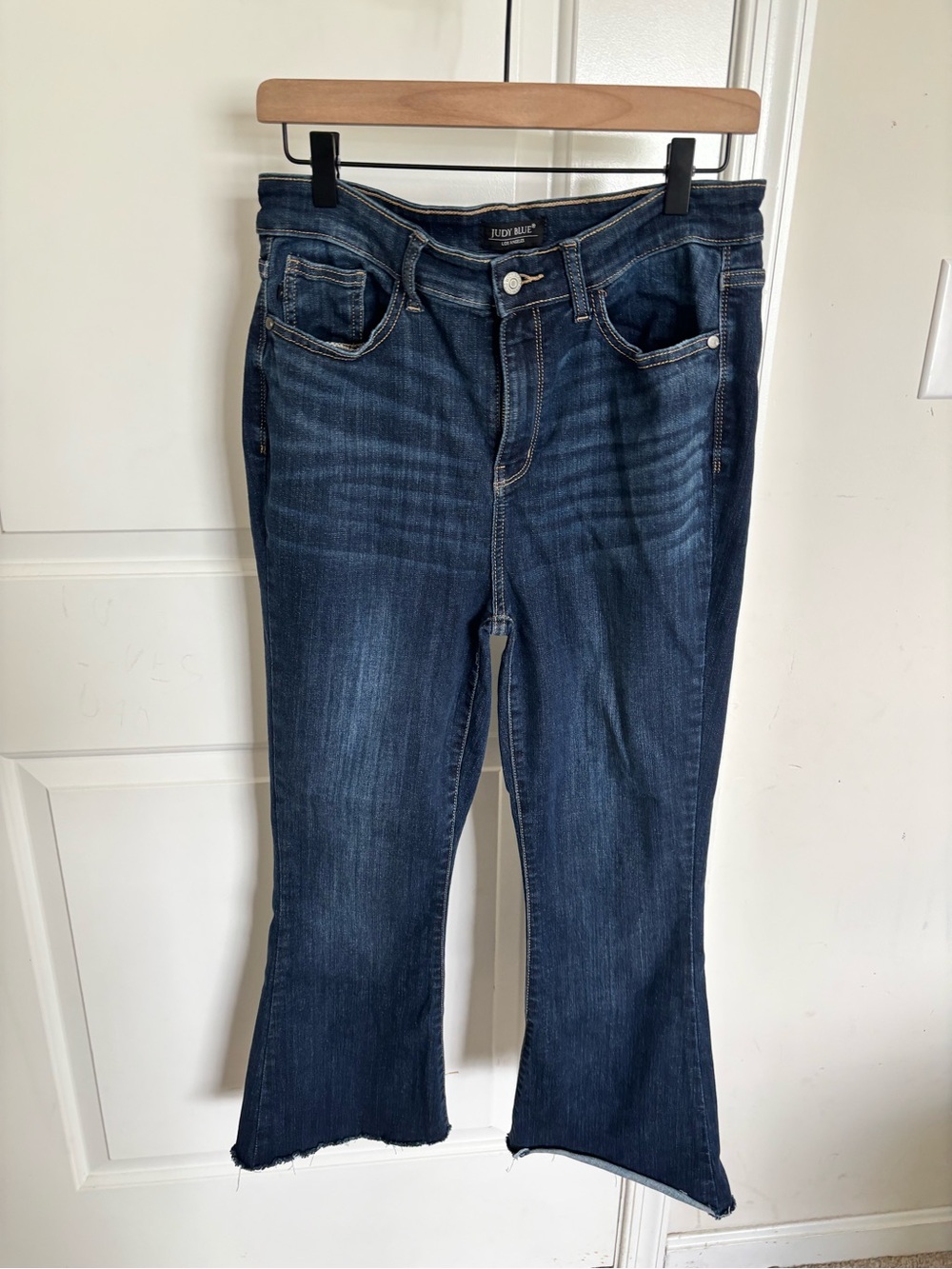 Judy Blue Cropped Flare Jean